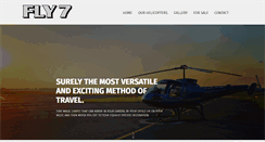 Desktop Screenshot of fly7.co.uk